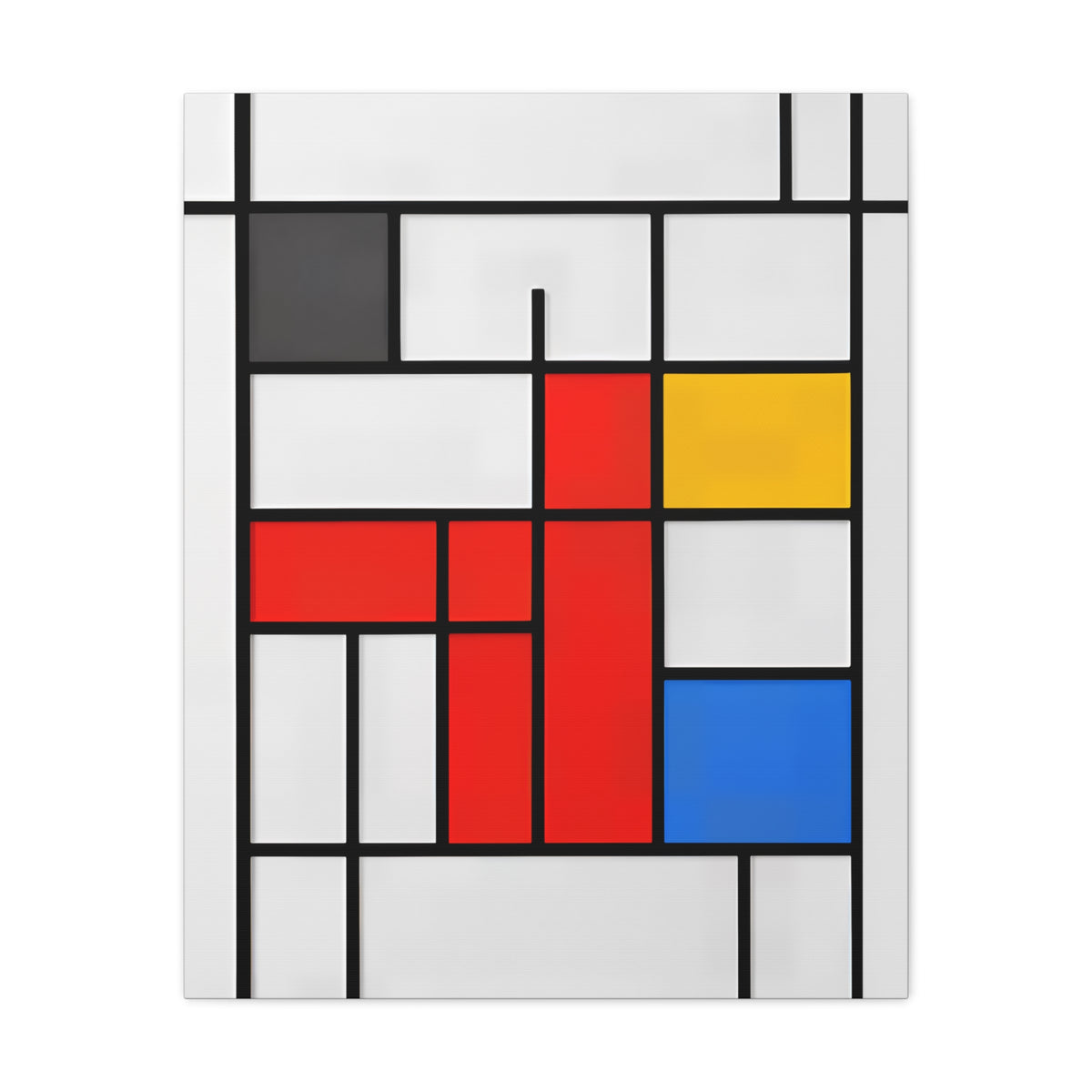 Primary Structure — Bauhaus Geometric Modernist Fine Art Print