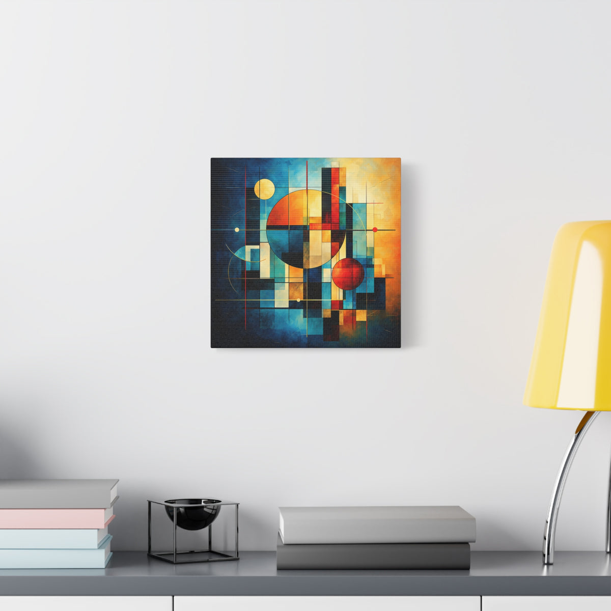 Urban Orbit — Modern Geometric Abstract Wall Art