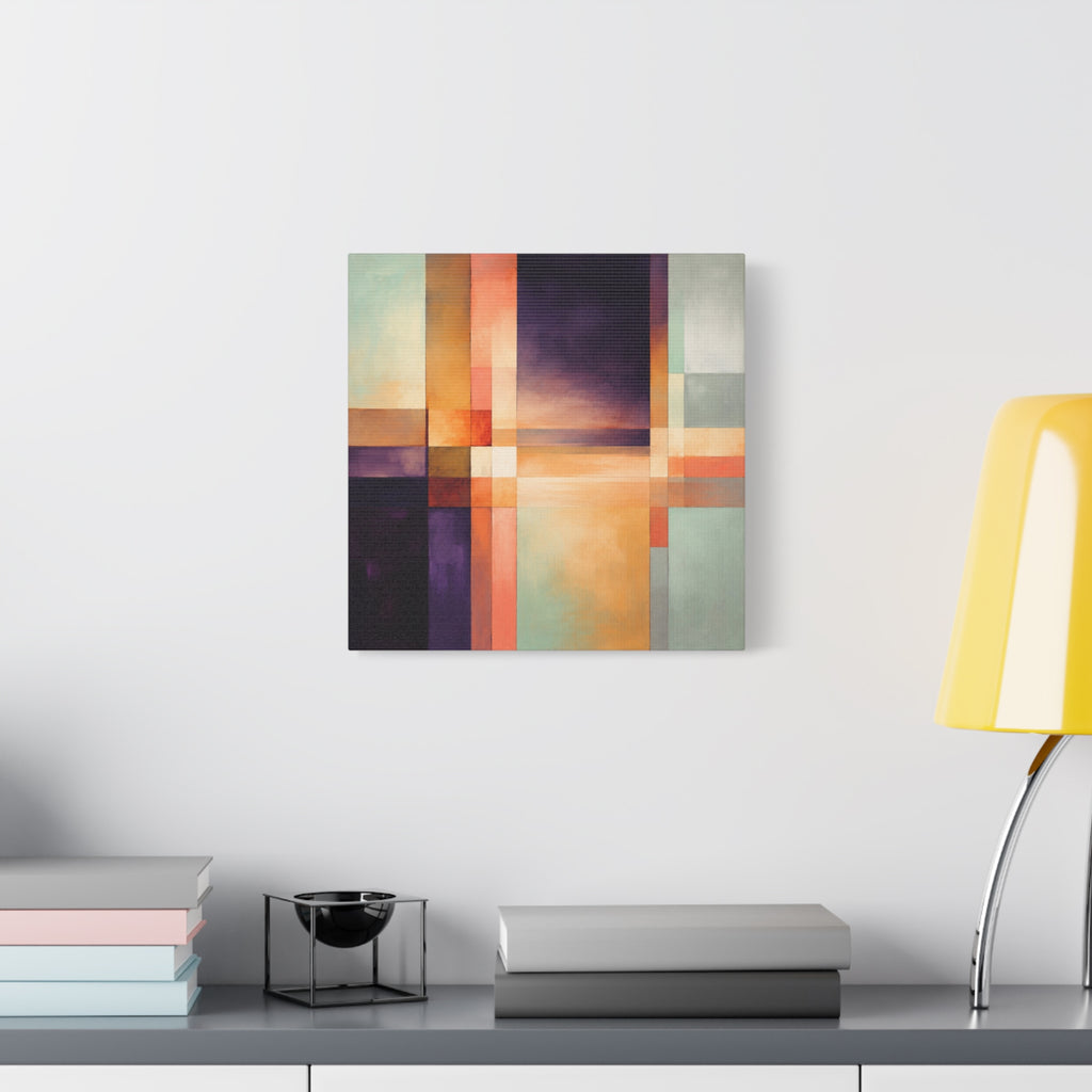 Between Light and Silence — Geometric Abstract Fine Art Print