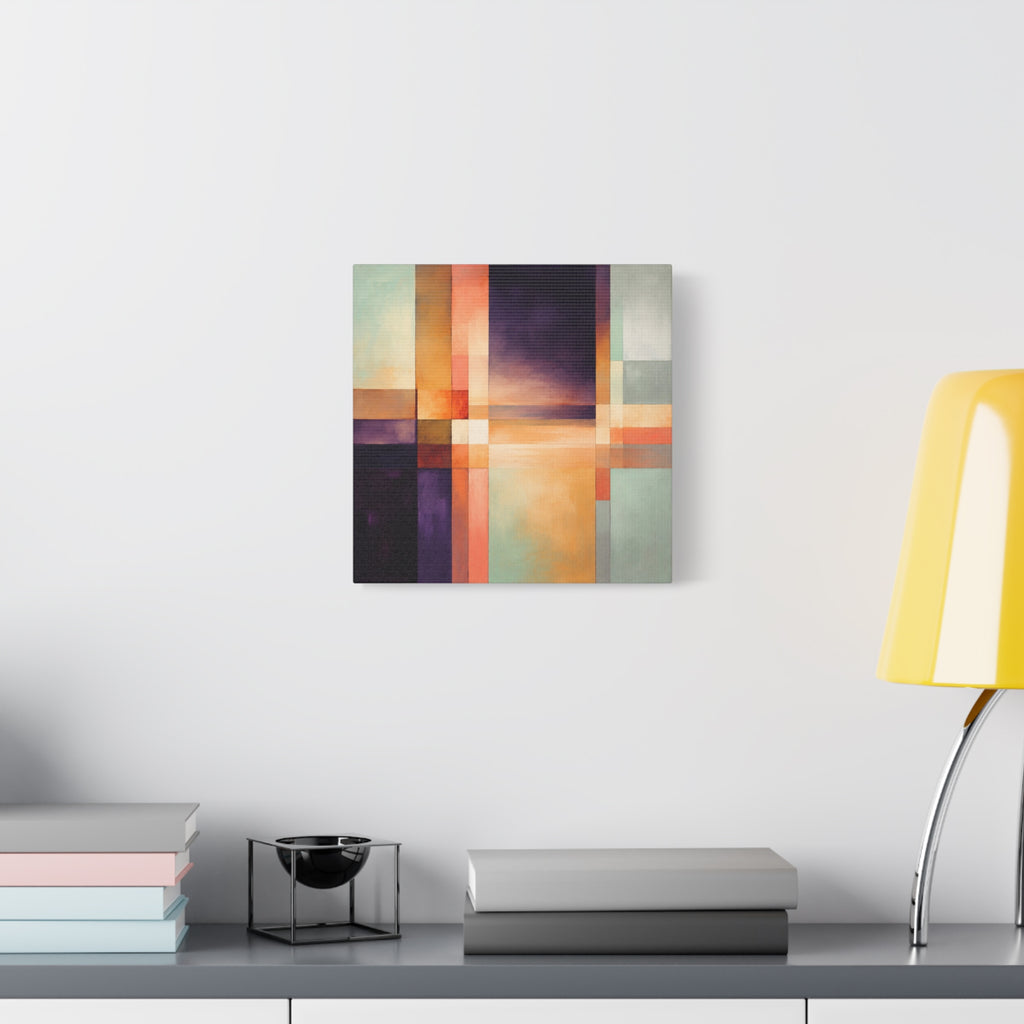 Between Light and Silence — Geometric Abstract Fine Art Print