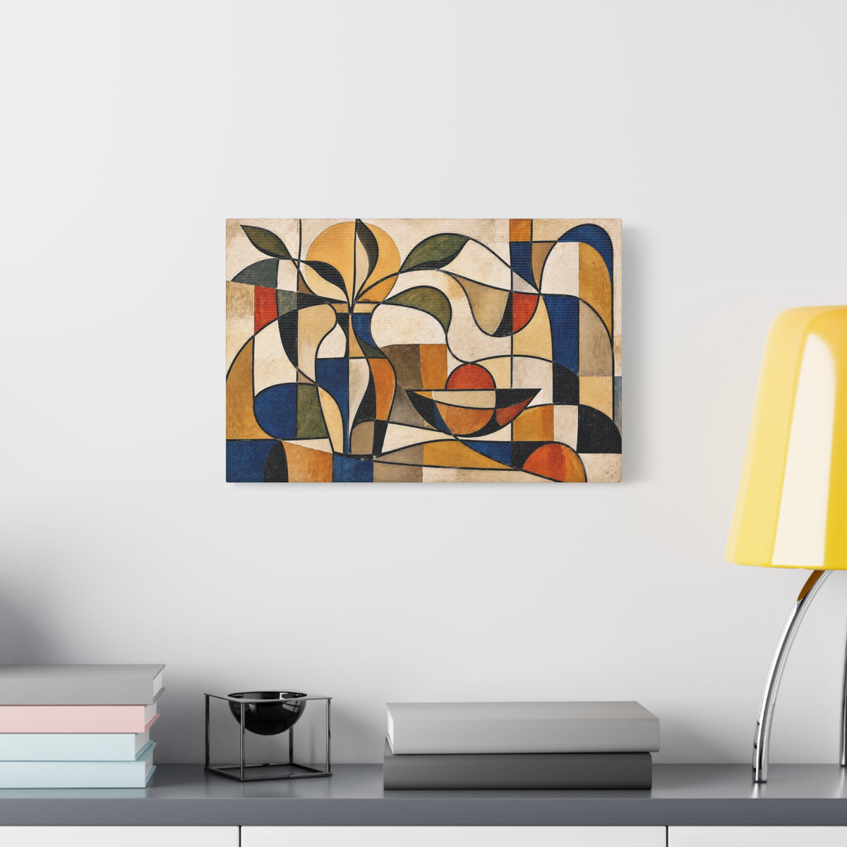 Still Life in Motion — Mid-Century Botanical Abstract Fine Art Print