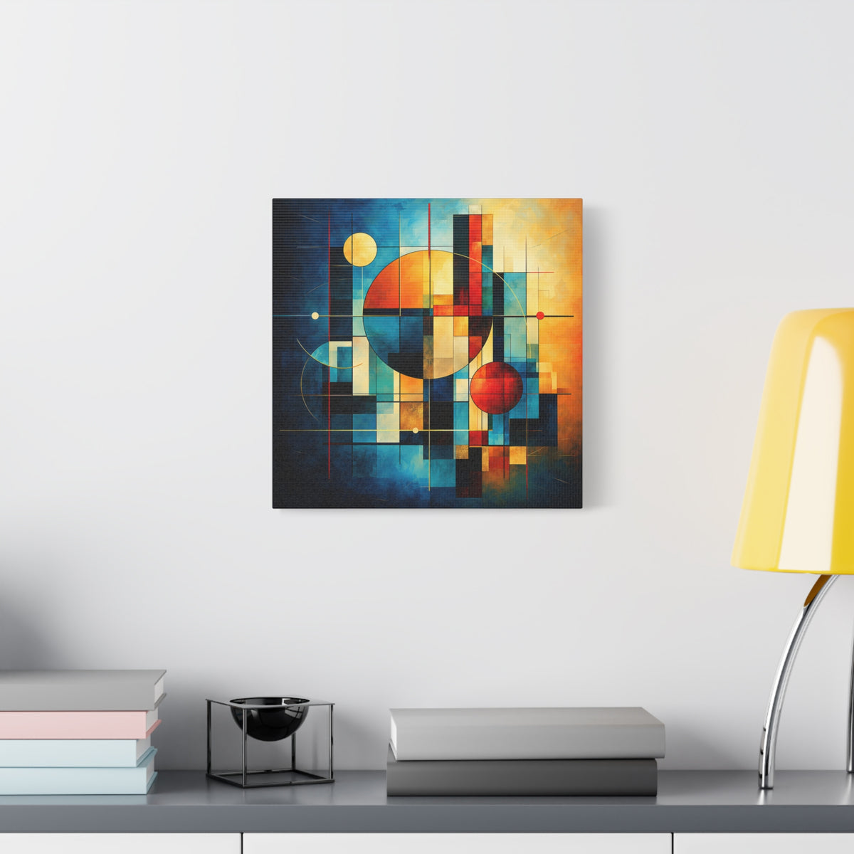 Urban Orbit — Modern Geometric Abstract Wall Art