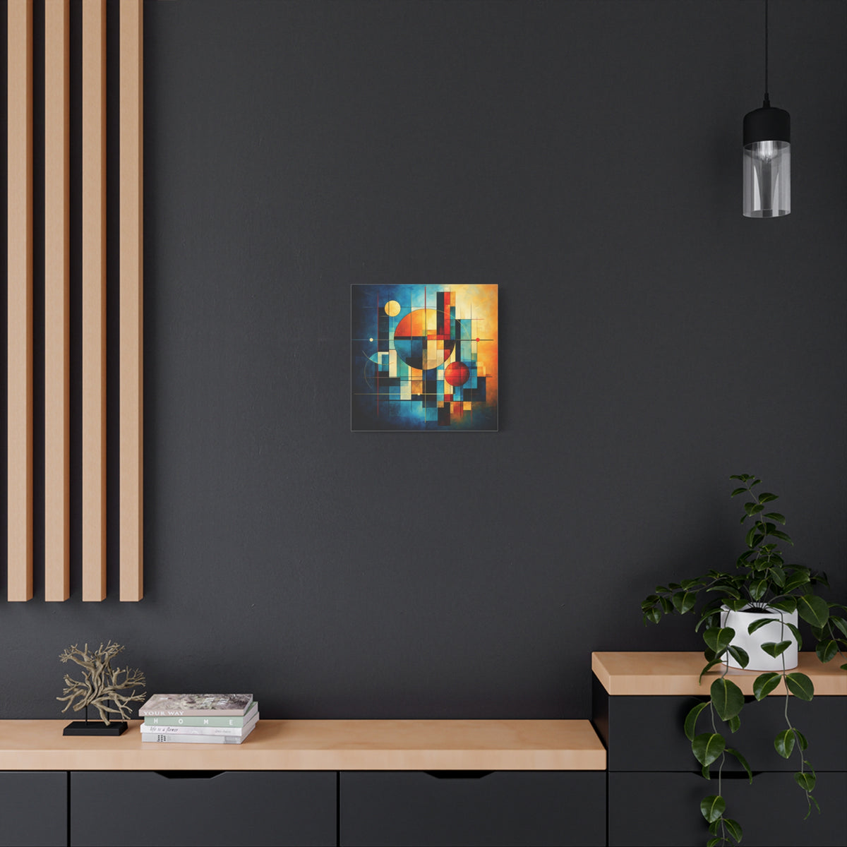 Urban Orbit — Modern Geometric Abstract Wall Art