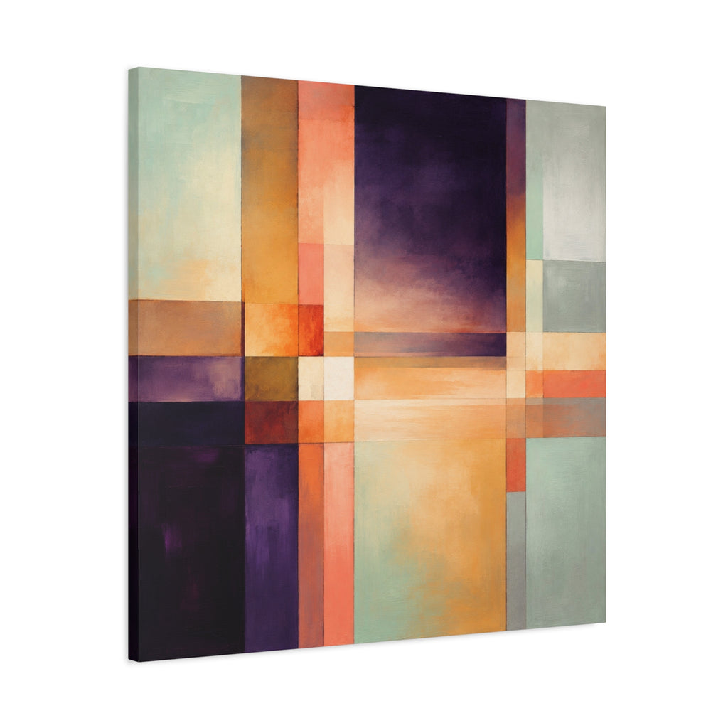 Between Light and Silence — Geometric Abstract Fine Art Print