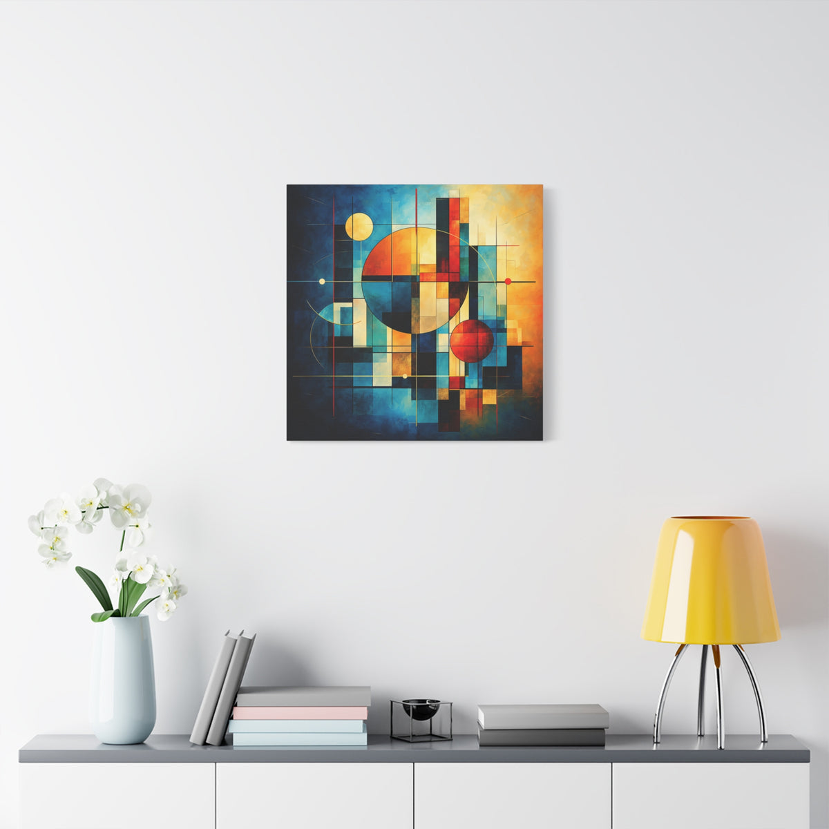 Urban Orbit — Modern Geometric Abstract Wall Art