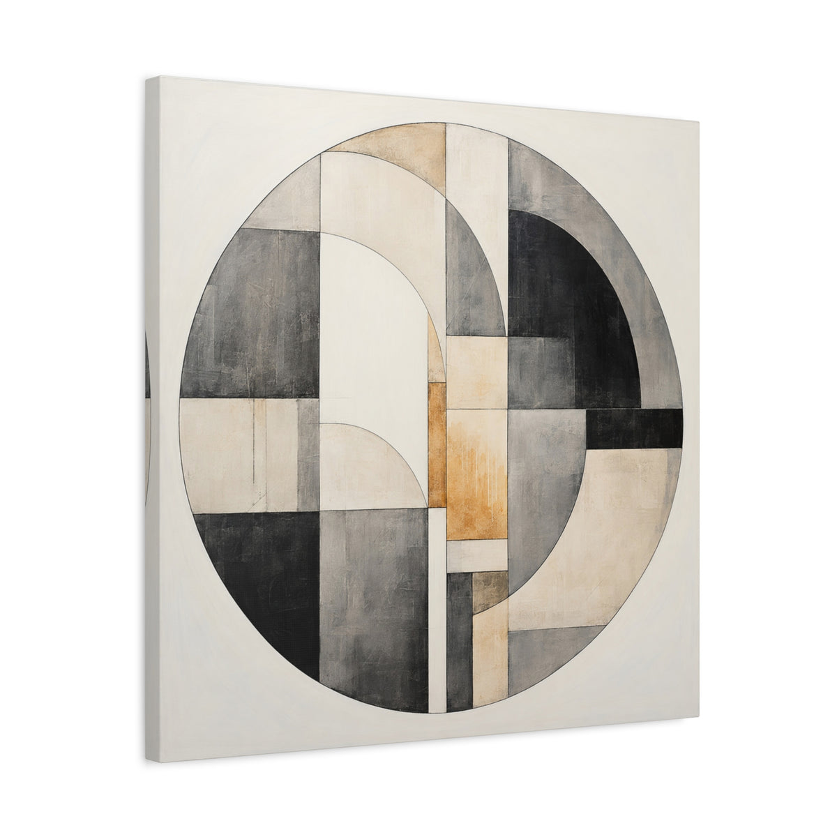 Arc of Balance — Minimalist Geometric Abstract Wall Art