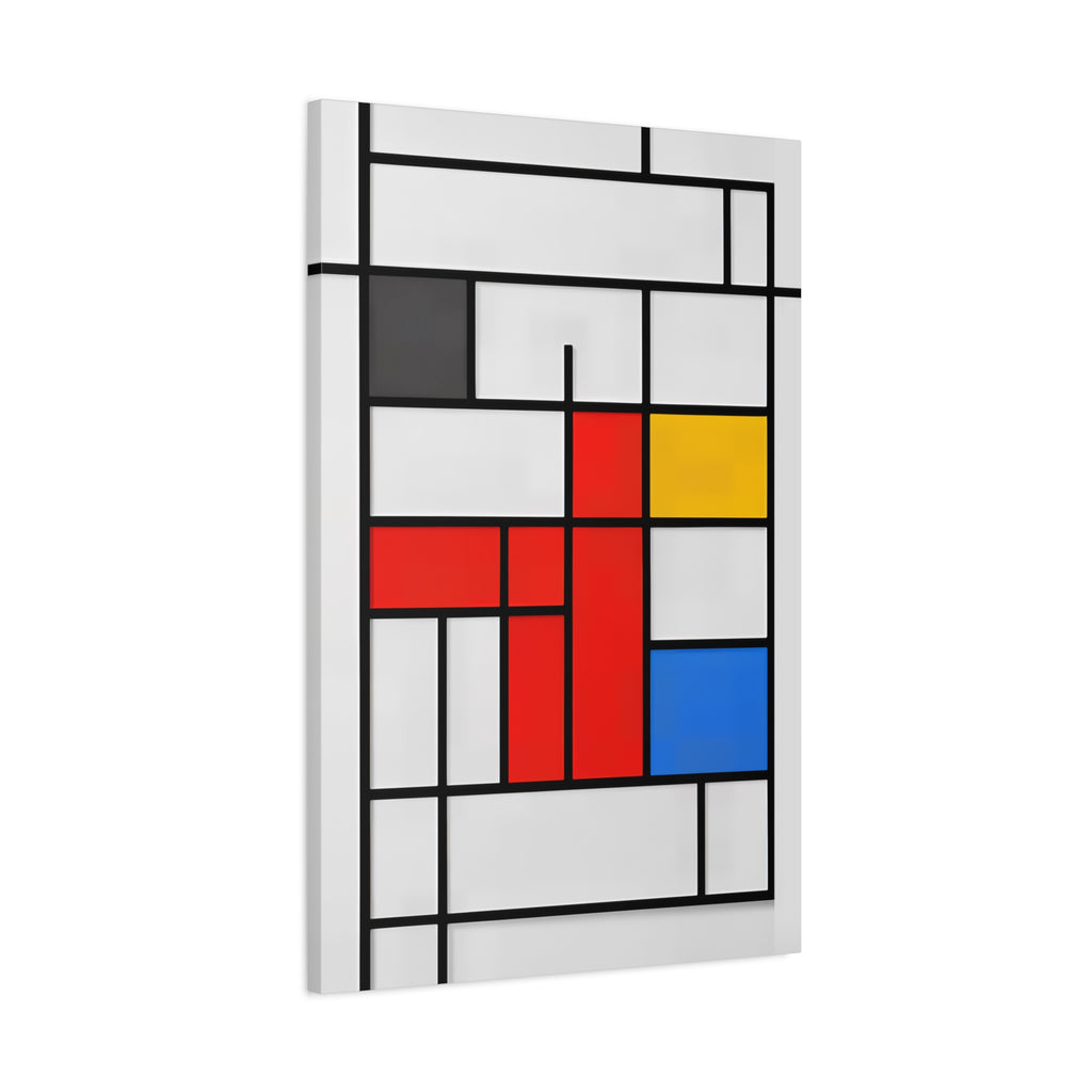 Primary Structure — Bauhaus Geometric Modernist Fine Art Print