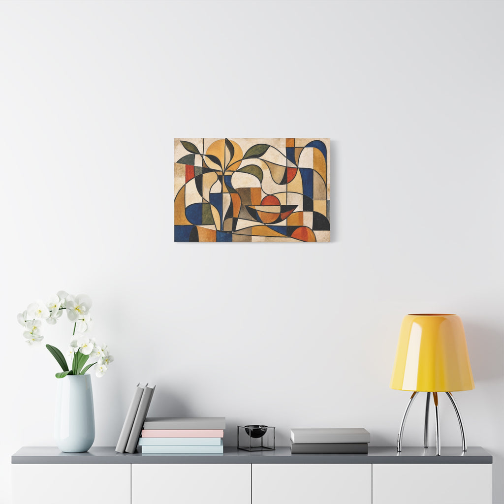 Still Life in Motion — Mid-Century Botanical Abstract Fine Art Print