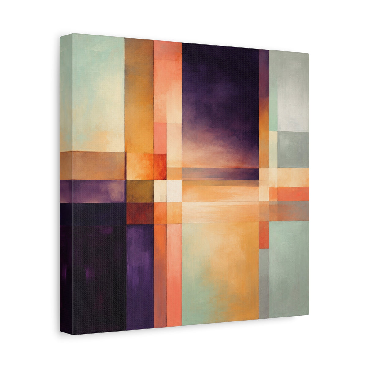 Between Light and Silence — Geometric Abstract Fine Art Print