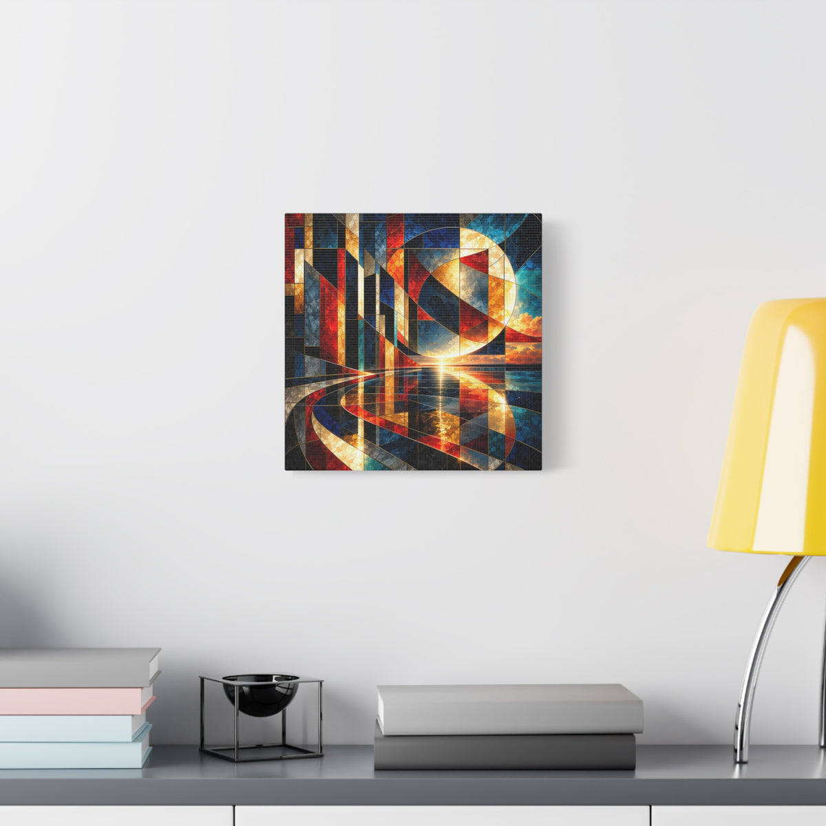 Solar Passage — Geometric Architectural Abstract Fine Art Print
