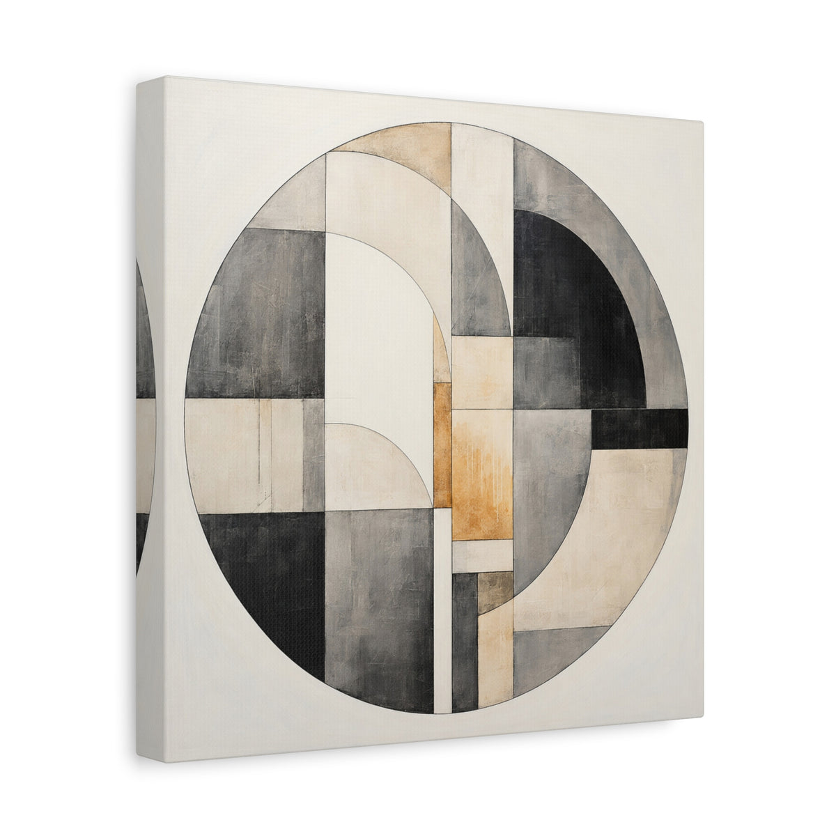 Arc of Balance — Minimalist Geometric Abstract Wall Art
