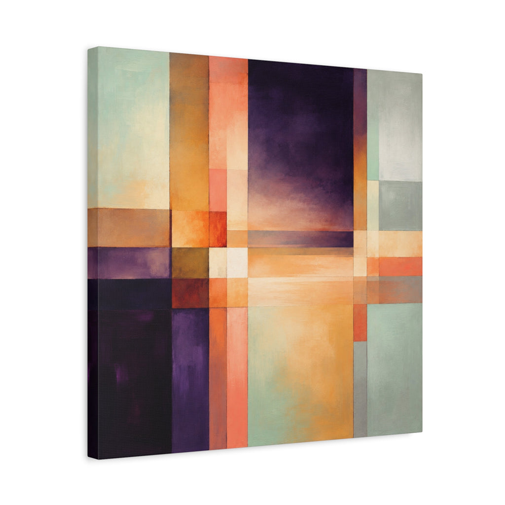 Between Light and Silence — Geometric Abstract Fine Art Print