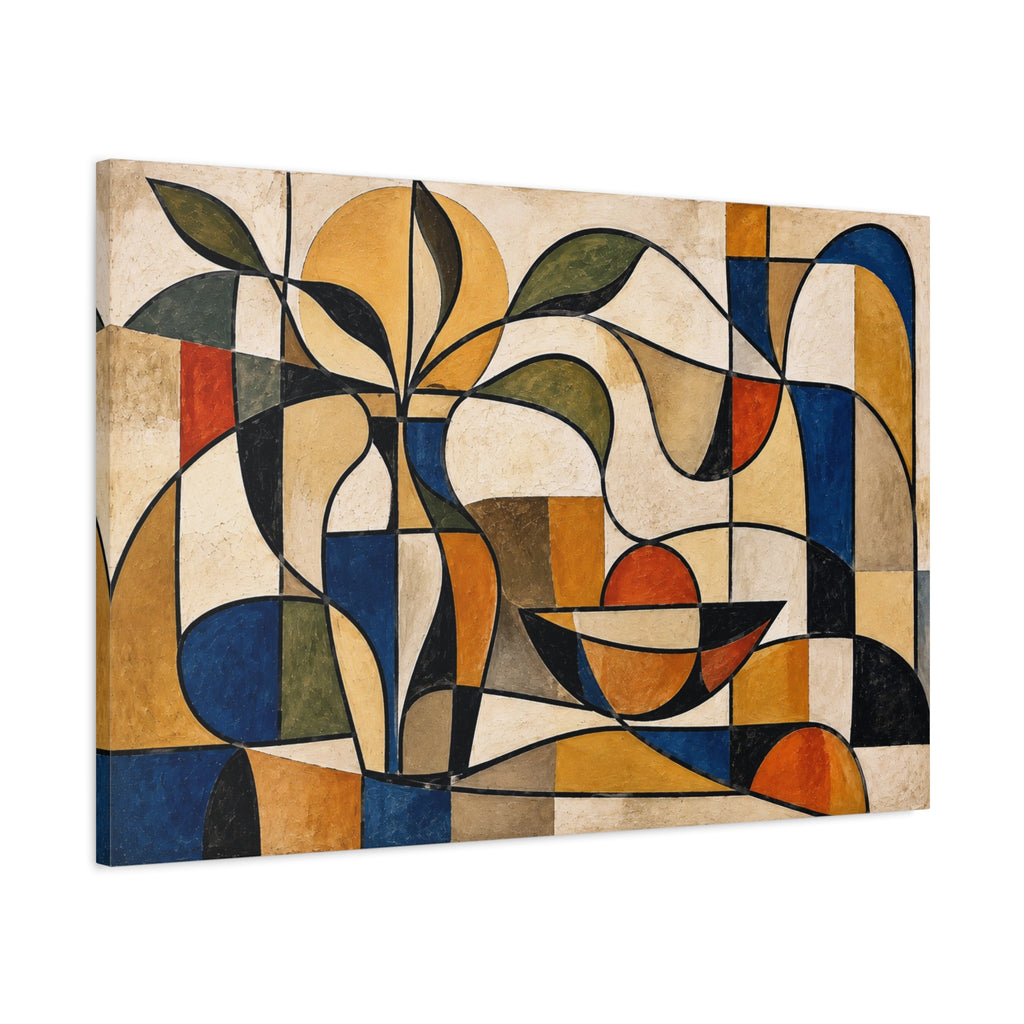 Still Life in Motion — Mid-Century Botanical Abstract Fine Art Print