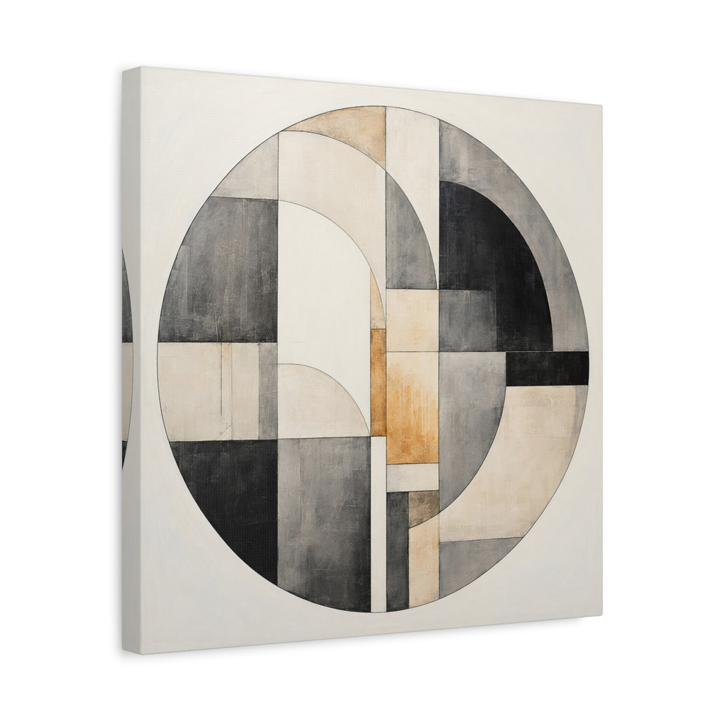 Arc of Balance — Minimalist Geometric Abstract Wall Art