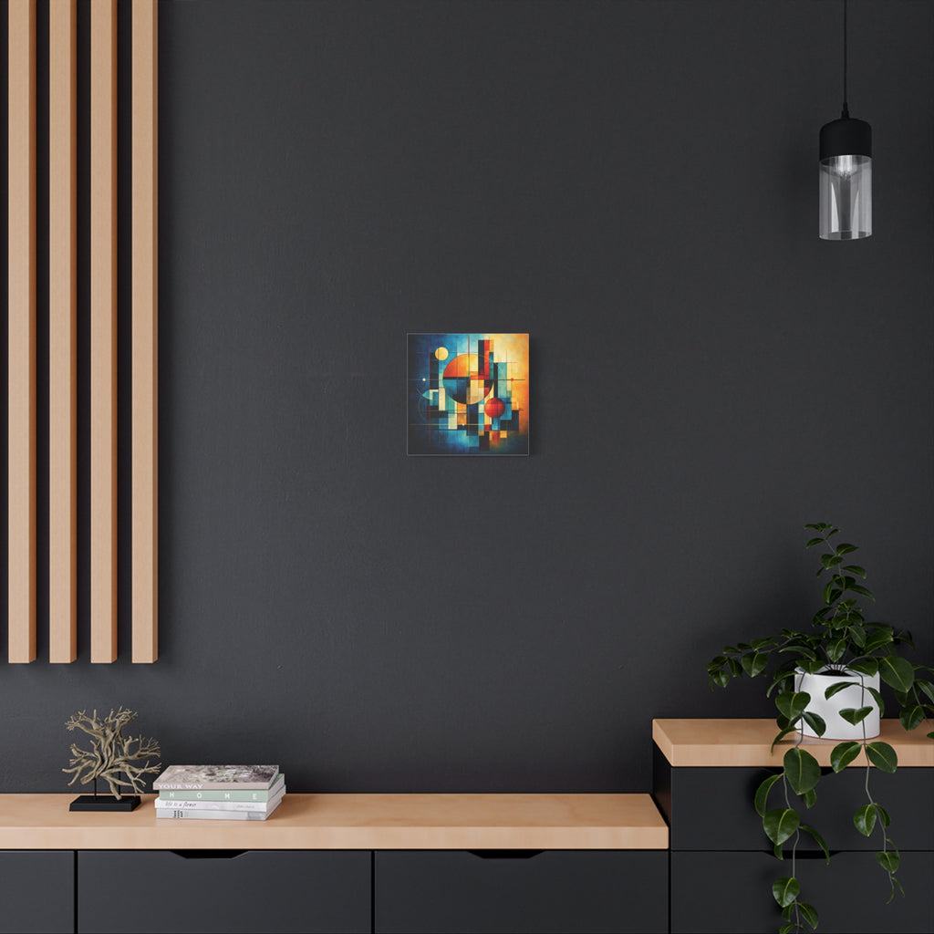 Urban Orbit — Modern Geometric Abstract Wall Art