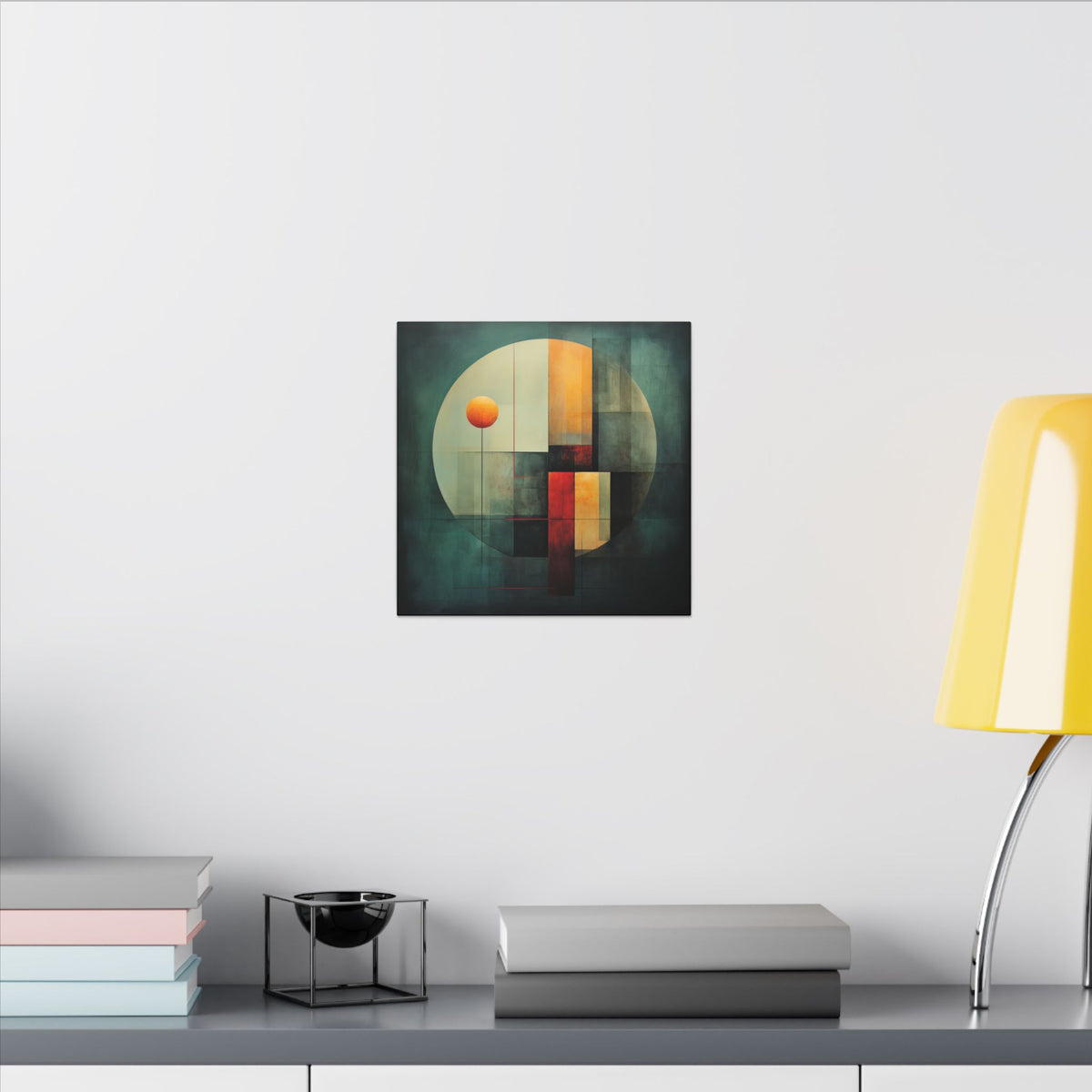 Still Point – Modern Geometric Abstract Canvas Print