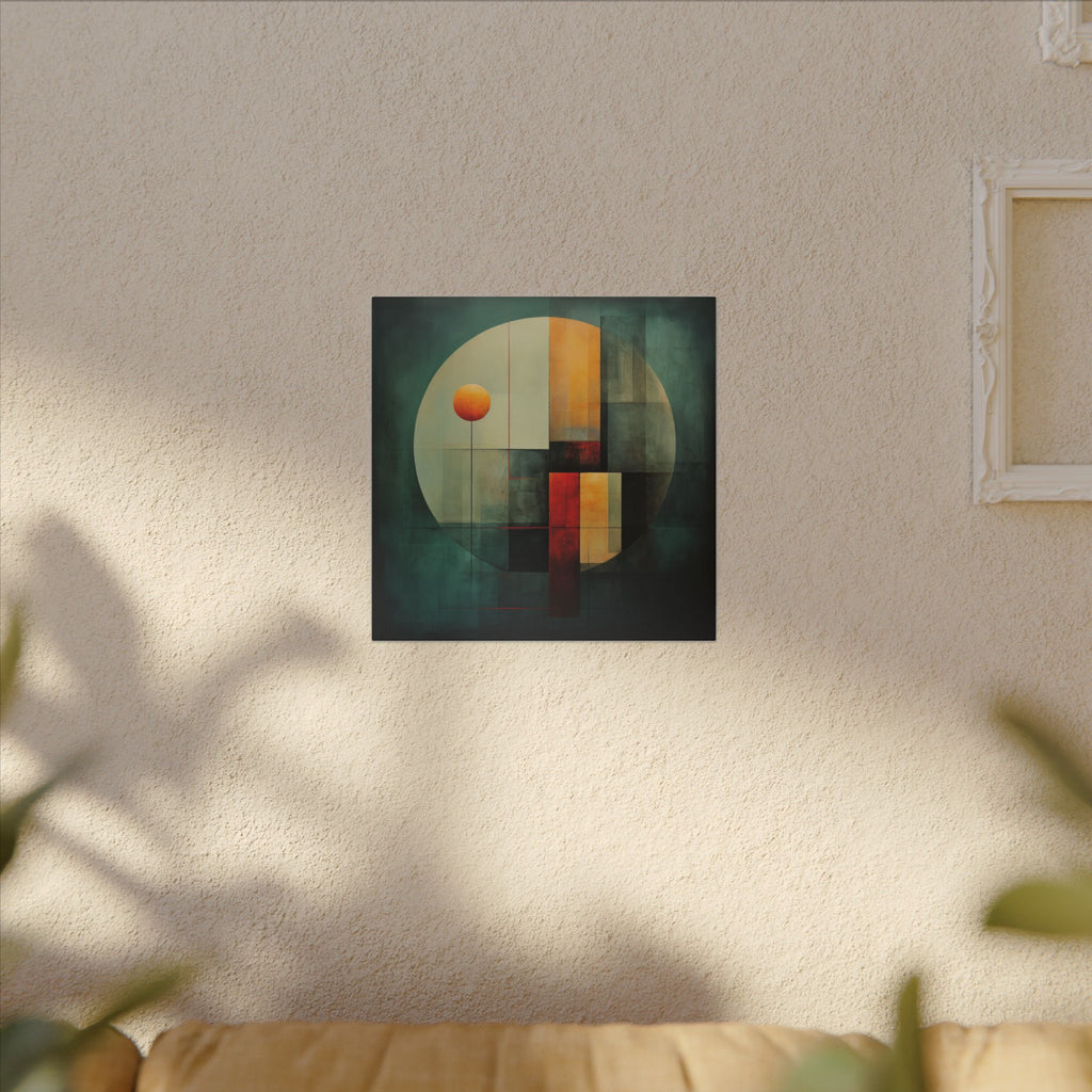 Still Point – Modern Geometric Abstract Canvas Print