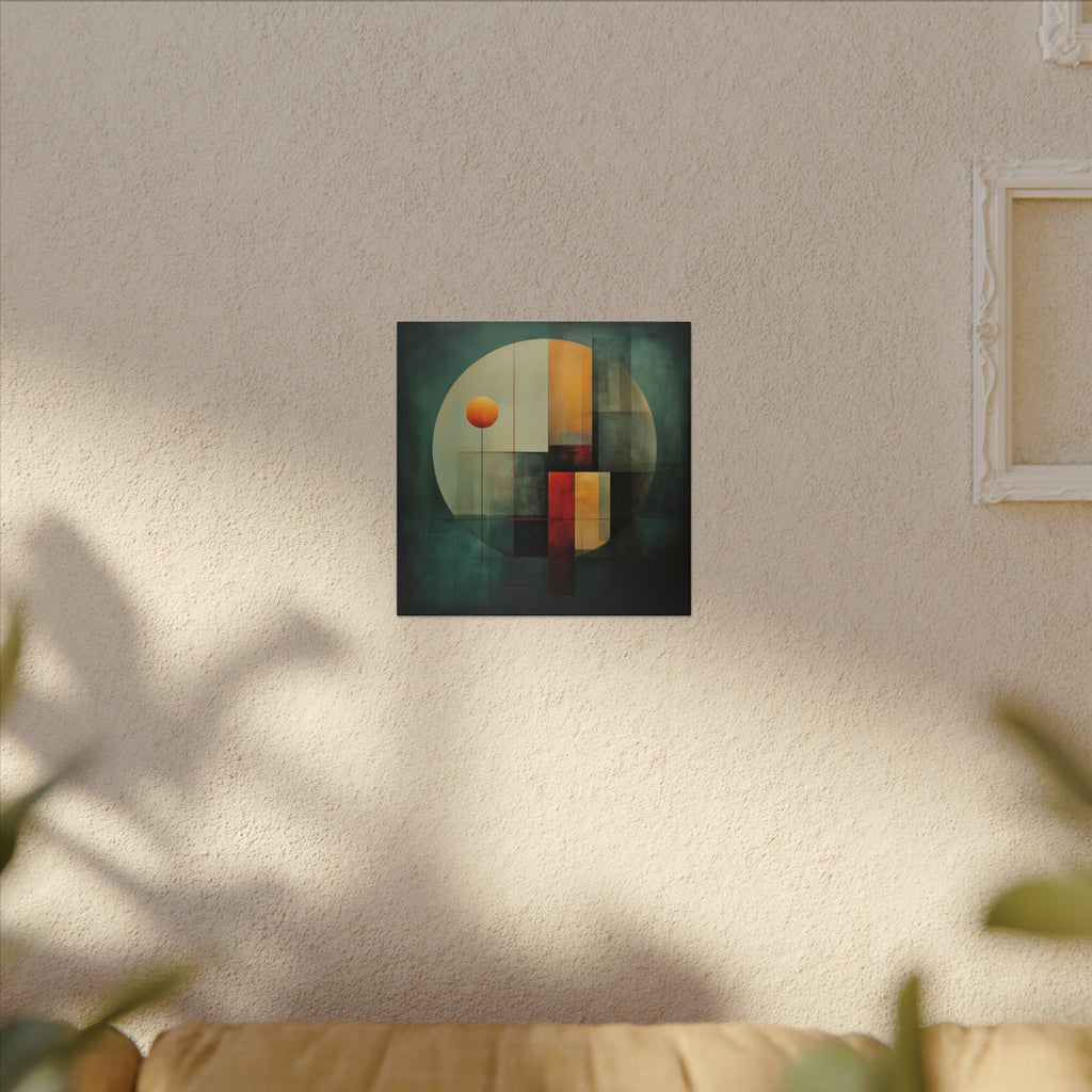 Still Point – Modern Geometric Abstract Canvas Print