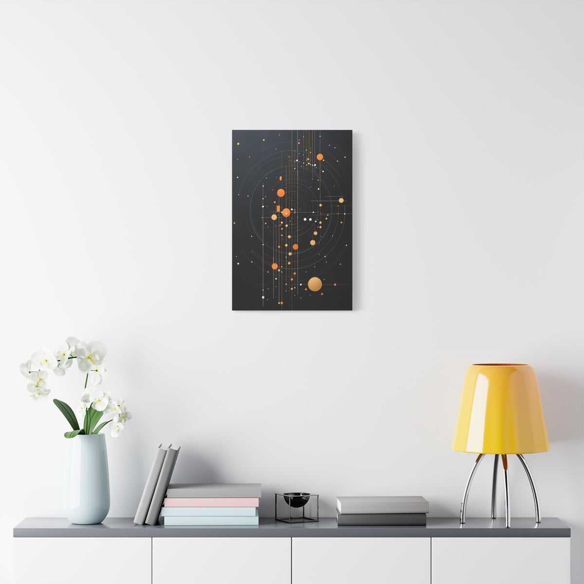 Celestial Coordinates — Planetary Blueprint Fine Art Print