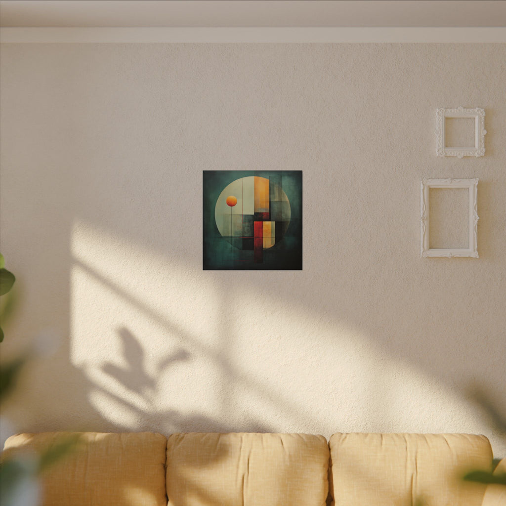 Still Point – Modern Geometric Abstract Canvas Print