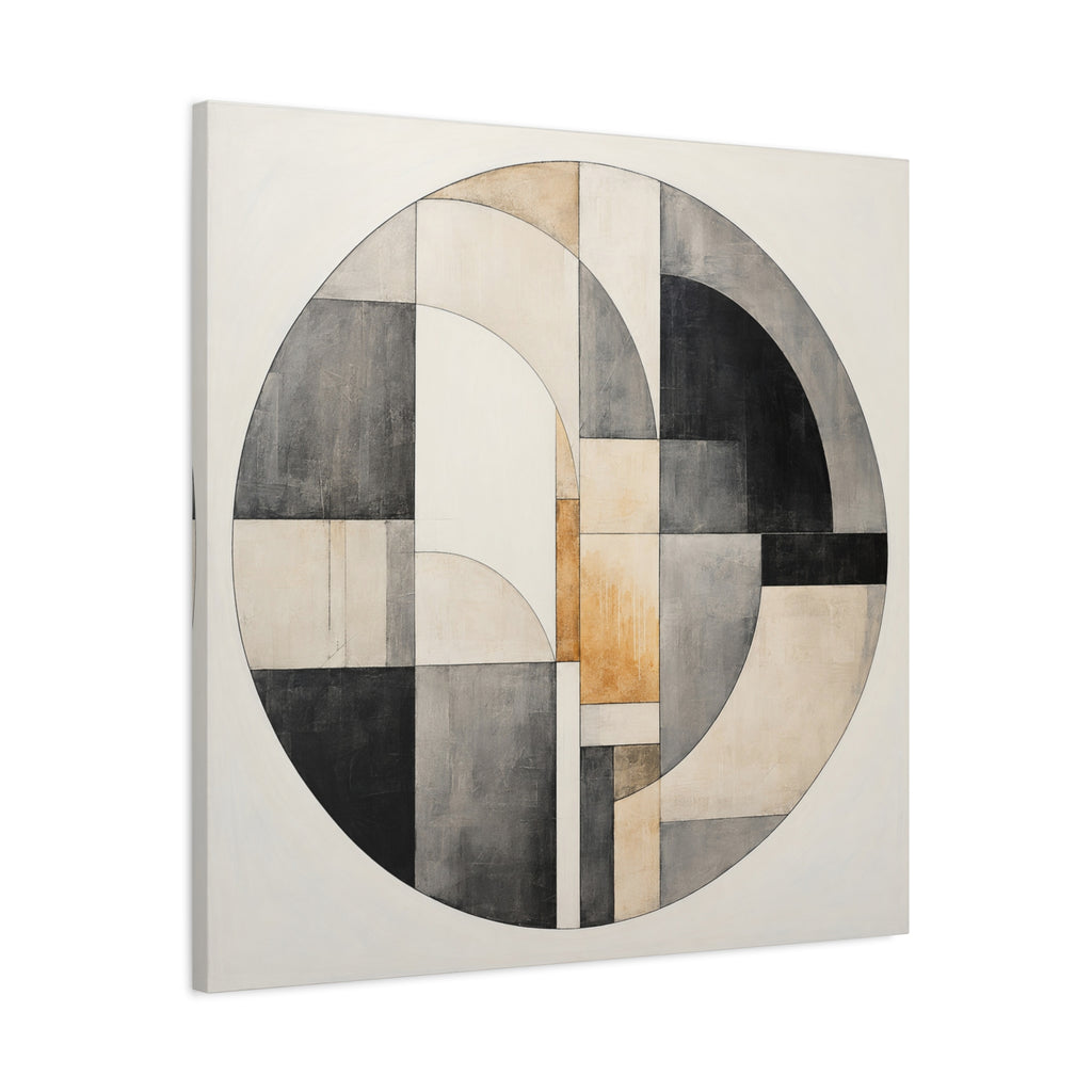 Arc of Balance — Minimalist Geometric Abstract Wall Art