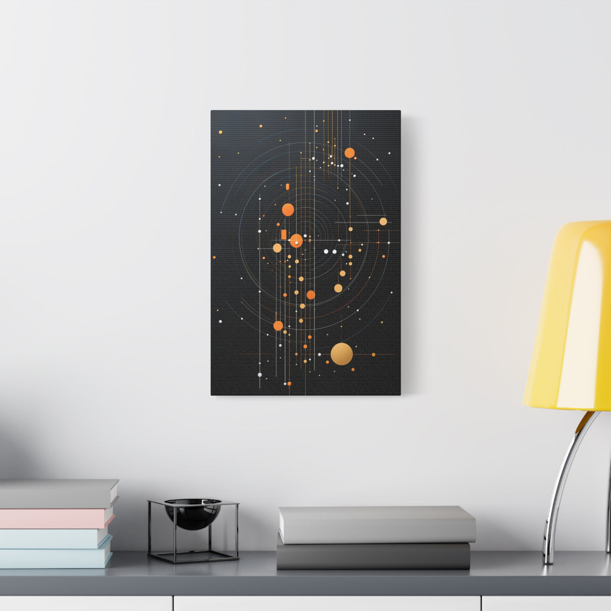 Celestial Coordinates — Planetary Blueprint Fine Art Print
