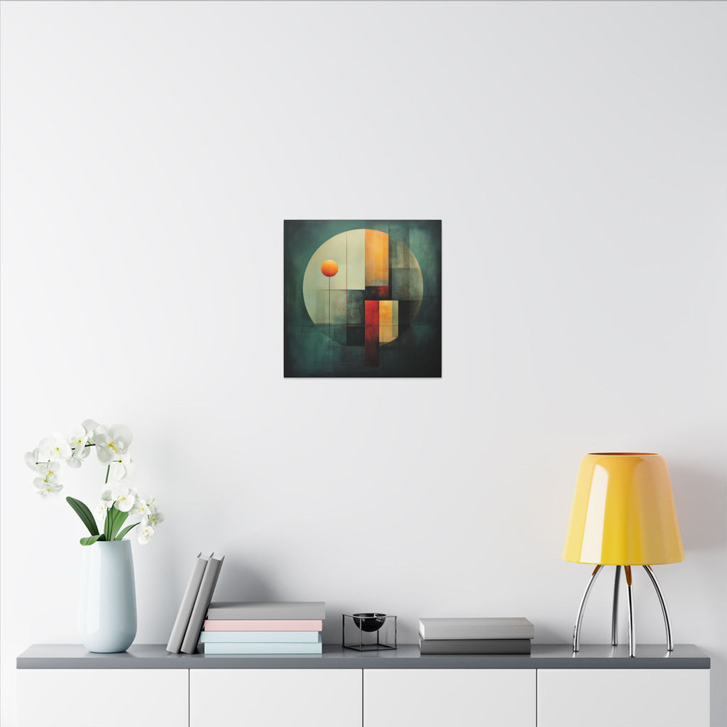 Still Point – Modern Geometric Abstract Canvas Print