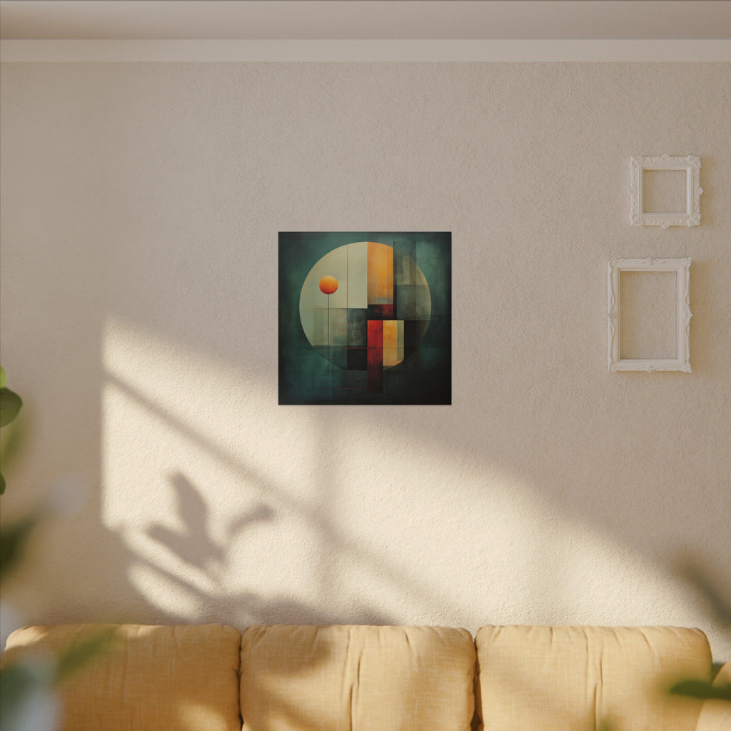 Still Point – Modern Geometric Abstract Canvas Print